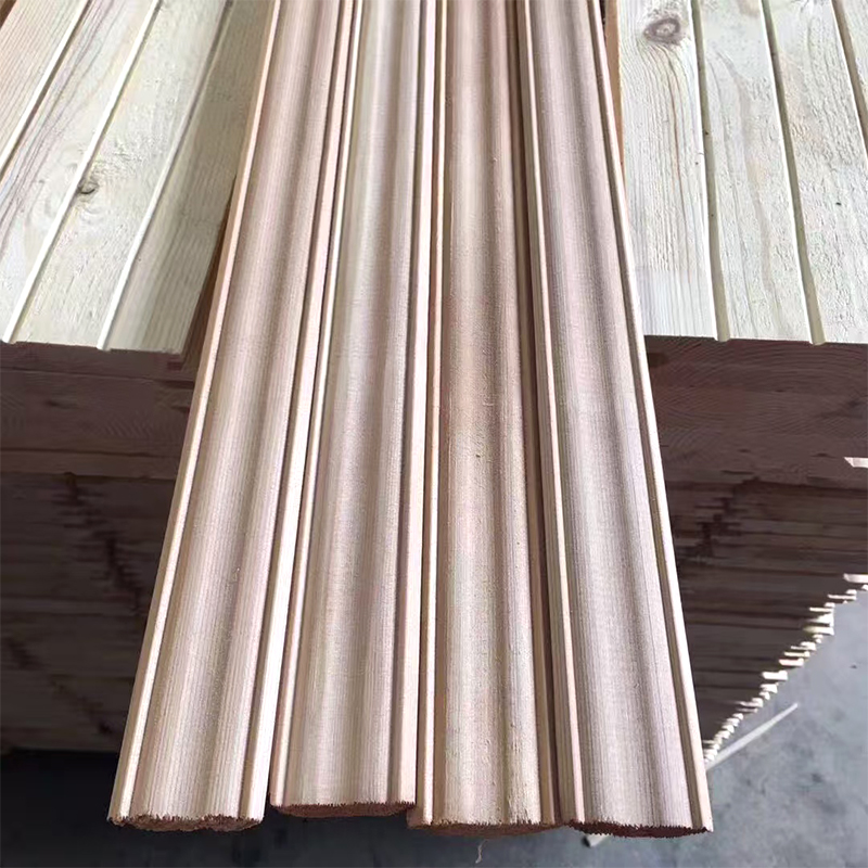 Западный карниз из красного кедра